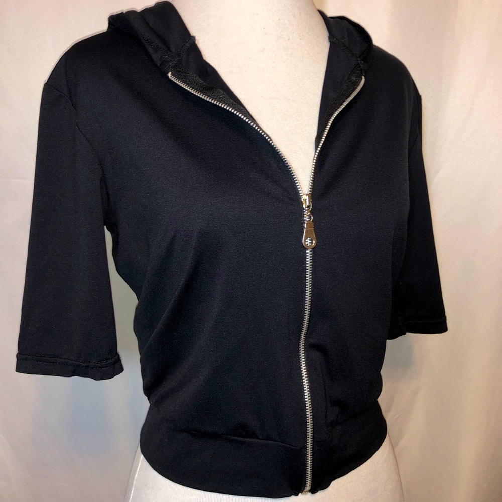 LOVE NYC Black Babydoll Hoodie